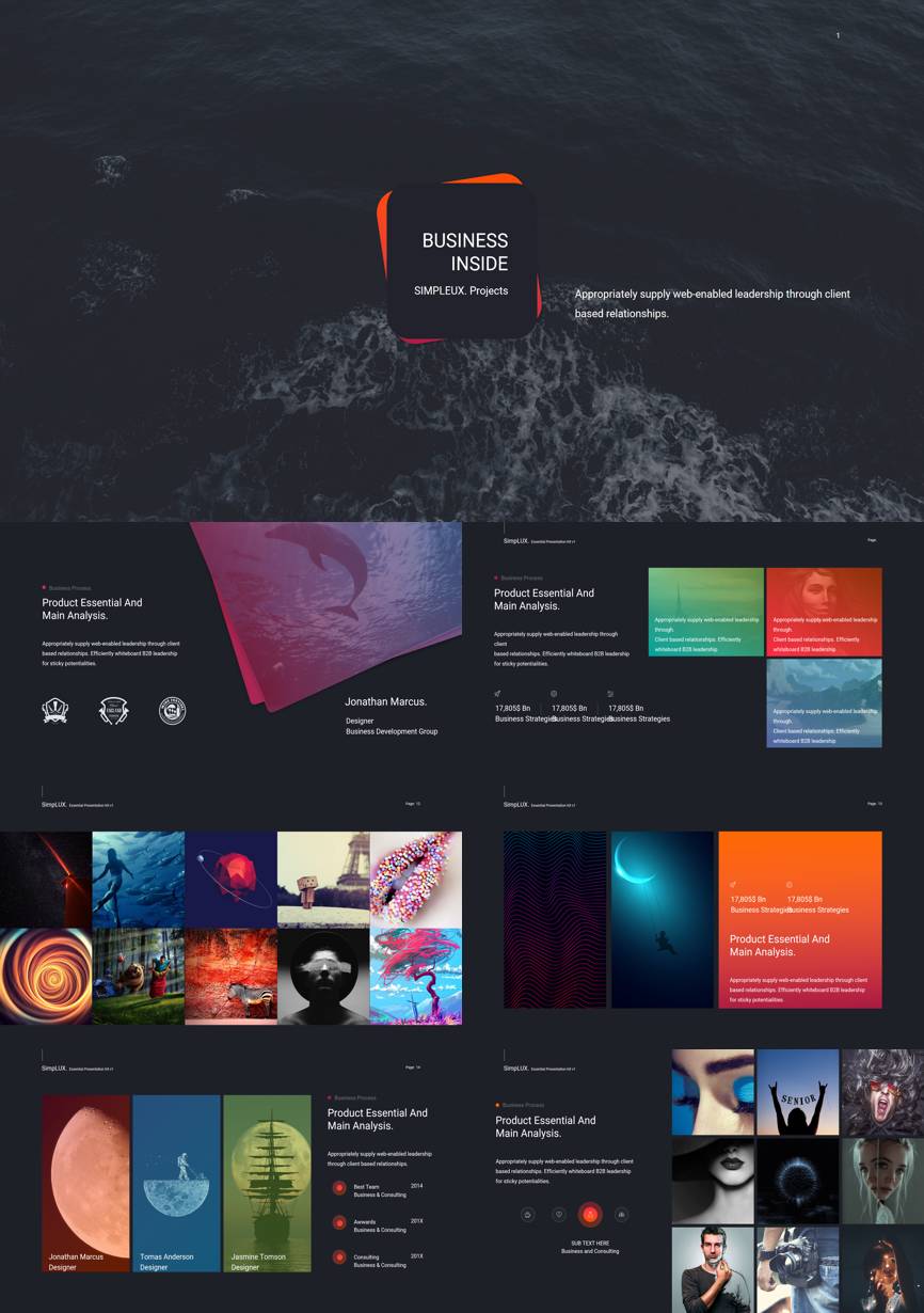 介绍宣传 (157)企业宣传PPT模板